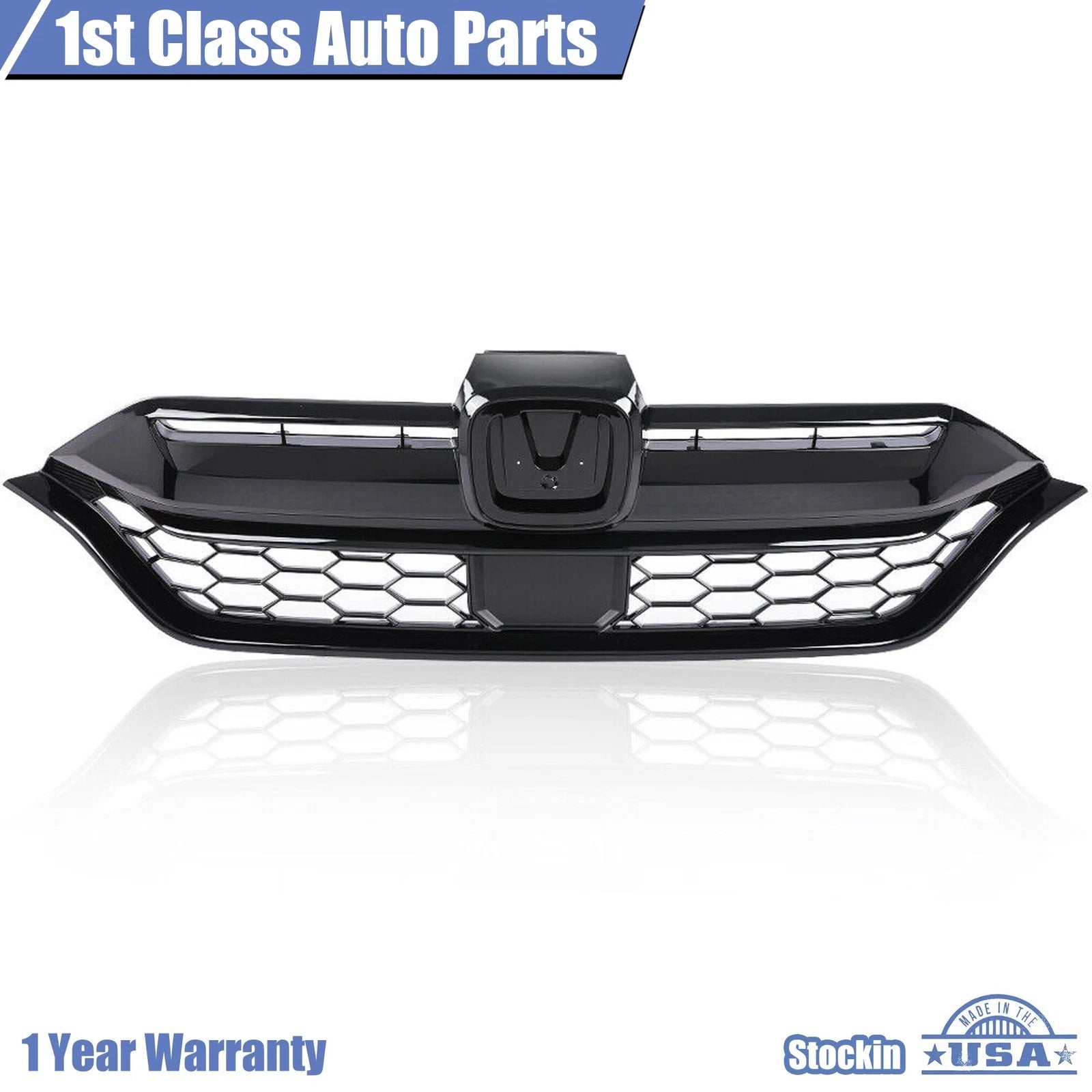 Honeycomb Front Upper Grille for Honda CR-V (2020-2022)