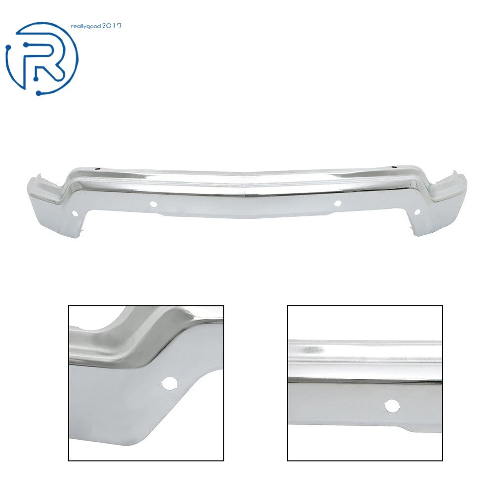 Black Front Bumper with Sensor Holes for Chevrolet Silverado 1500 (2022–2024)