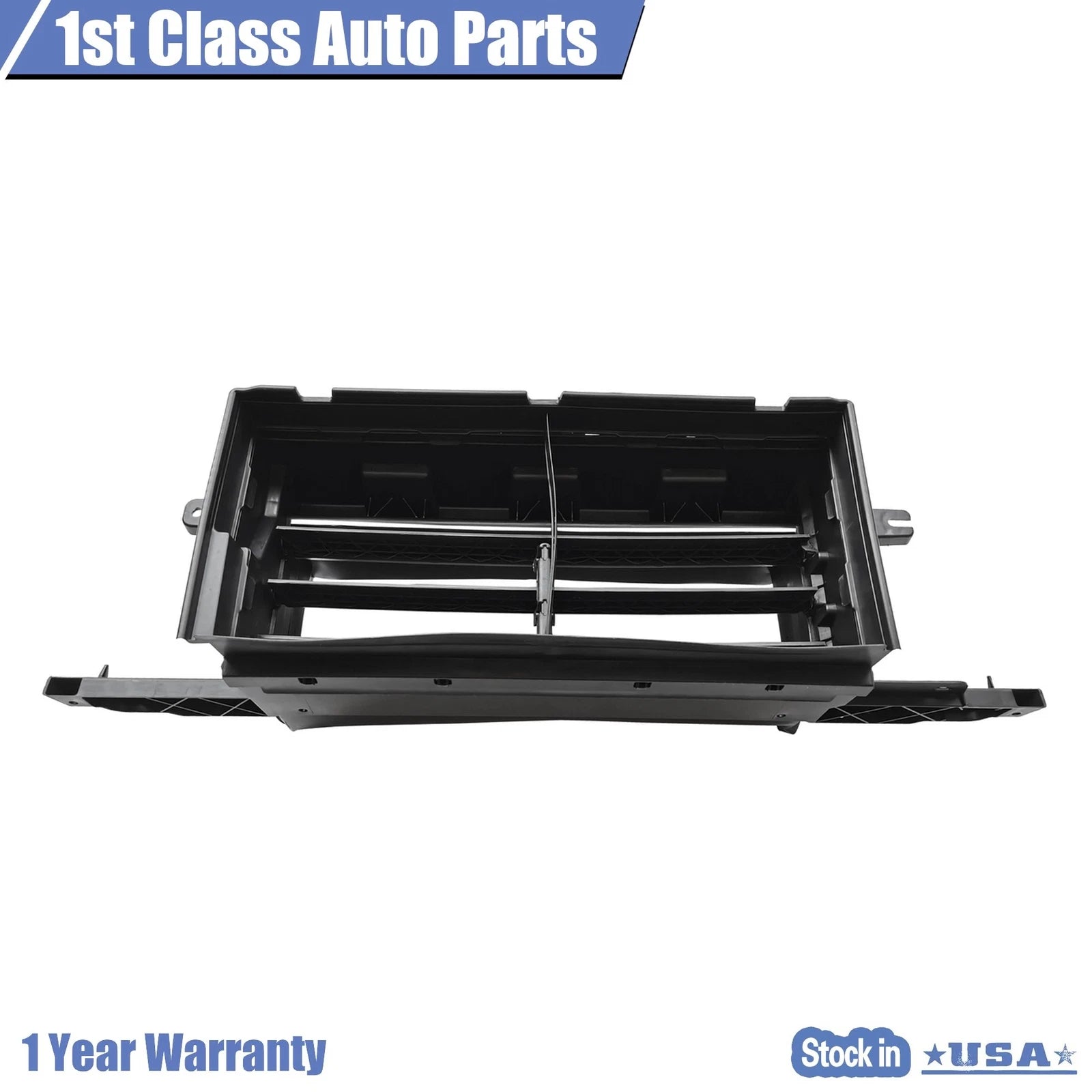Upper & Lower Radiator Grille Airflow Shutter for Ford F-150 (2015-2017)