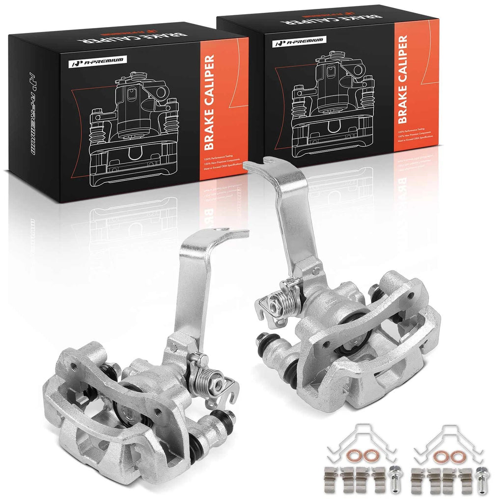 Pair Rear Brake Calipers for Kia Sephia (1998–2001)