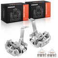 Pair Rear Brake Calipers for Kia Sephia (1998–2001)