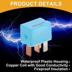 Multi-Purpose Relay No. 9098702027 12V 4 Pin for Toyota 