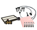 Denso 6 Double Platinum Spark Plug Wire Set for Mazda V6