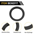 Engine Start Stop Button Knob Cover Ring for Toyota Tacoma (2016–2023) Black