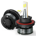 2X AUXITO H13 9008 LED Headlight Kit 72W 6500K for