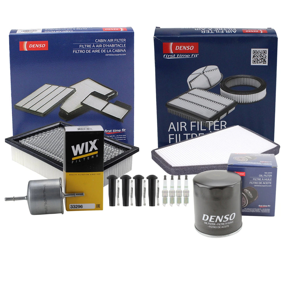 Tune Up Kit 4 Spark Plugs & Boots for Ford Escape/Mariner/Tribute (2001–2012)