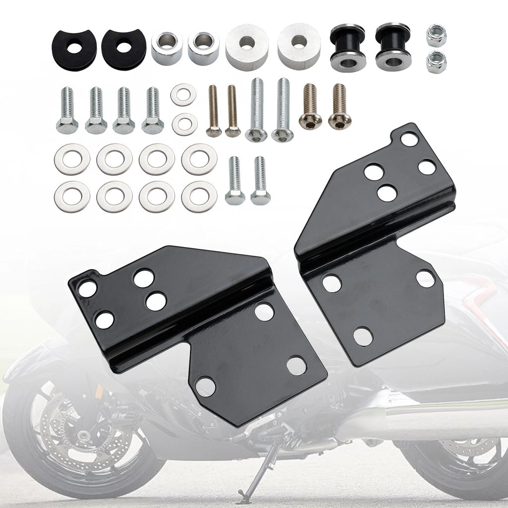 Sissy Bar Docking Hardware for Harley Road King, Road Glide, Street Glide (1997–2008)