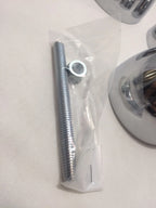 3 Inch Chrome Bullet Nose Hubcap Center Accessory for Hot Rod Custom