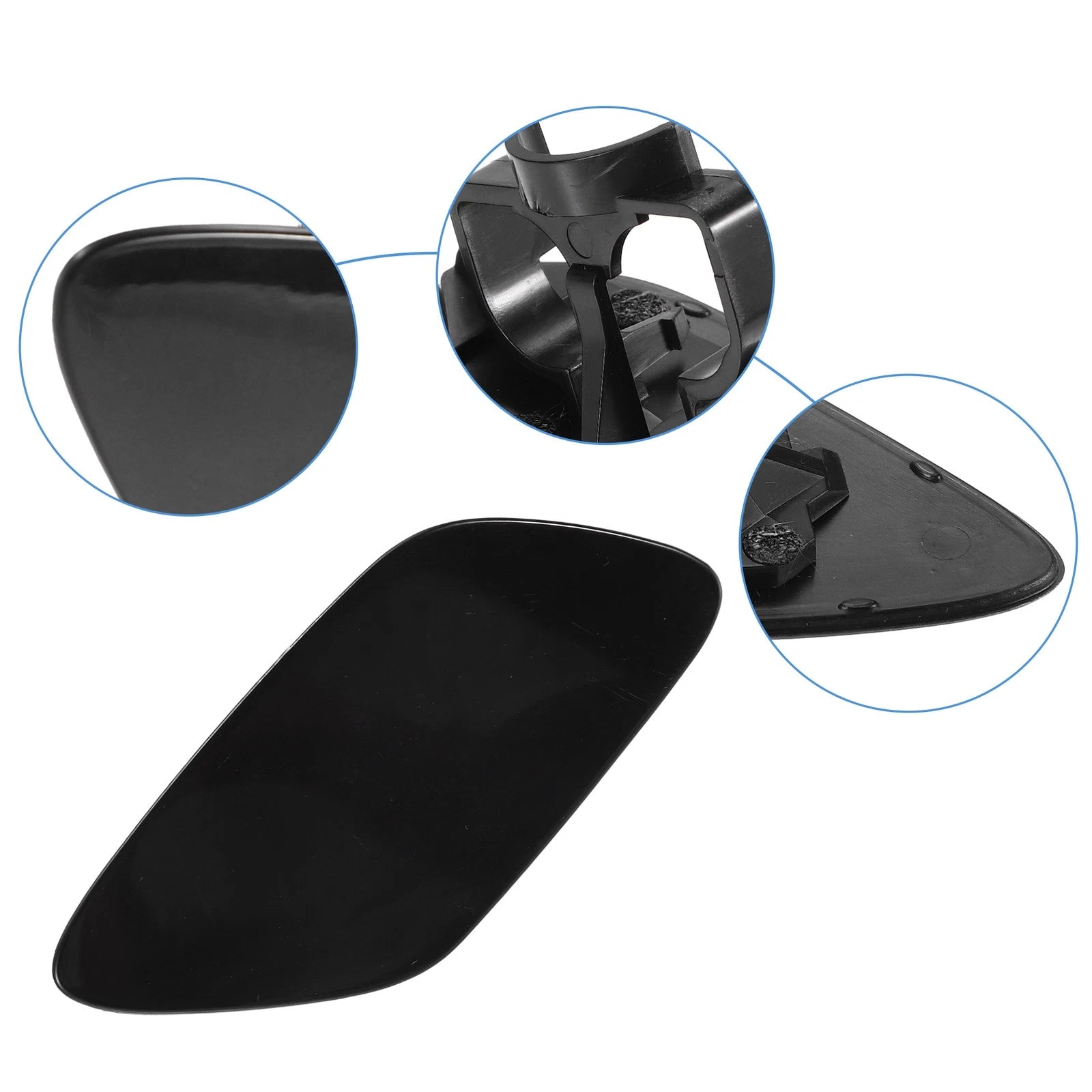 Pair Headlight Washer Nozzle Cover for BMW Z4 E89 (2009–2016)
