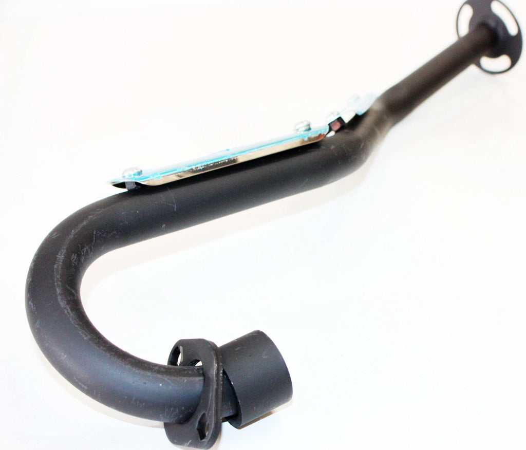 Exhaust Pipe + Red Alloy Muffler for 150cc 200cc 250cc Pit Quad ATV