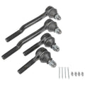 4pc Front Tie Rod End Steering Joint Kit for Hilux LN107R LN111R RN106 RN110
