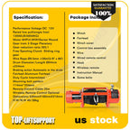 13000LBS Electric Winch for Truck Trailer - Waterproof Synthetic Rope