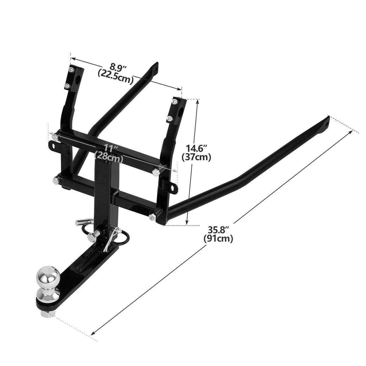 Rear Trailer Hitch for Honda Goldwing 1800 GL1800 (2012–2017)