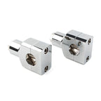 1" Motorcycle Handlebar Risers Clamp Mounts for Harley Fatboy