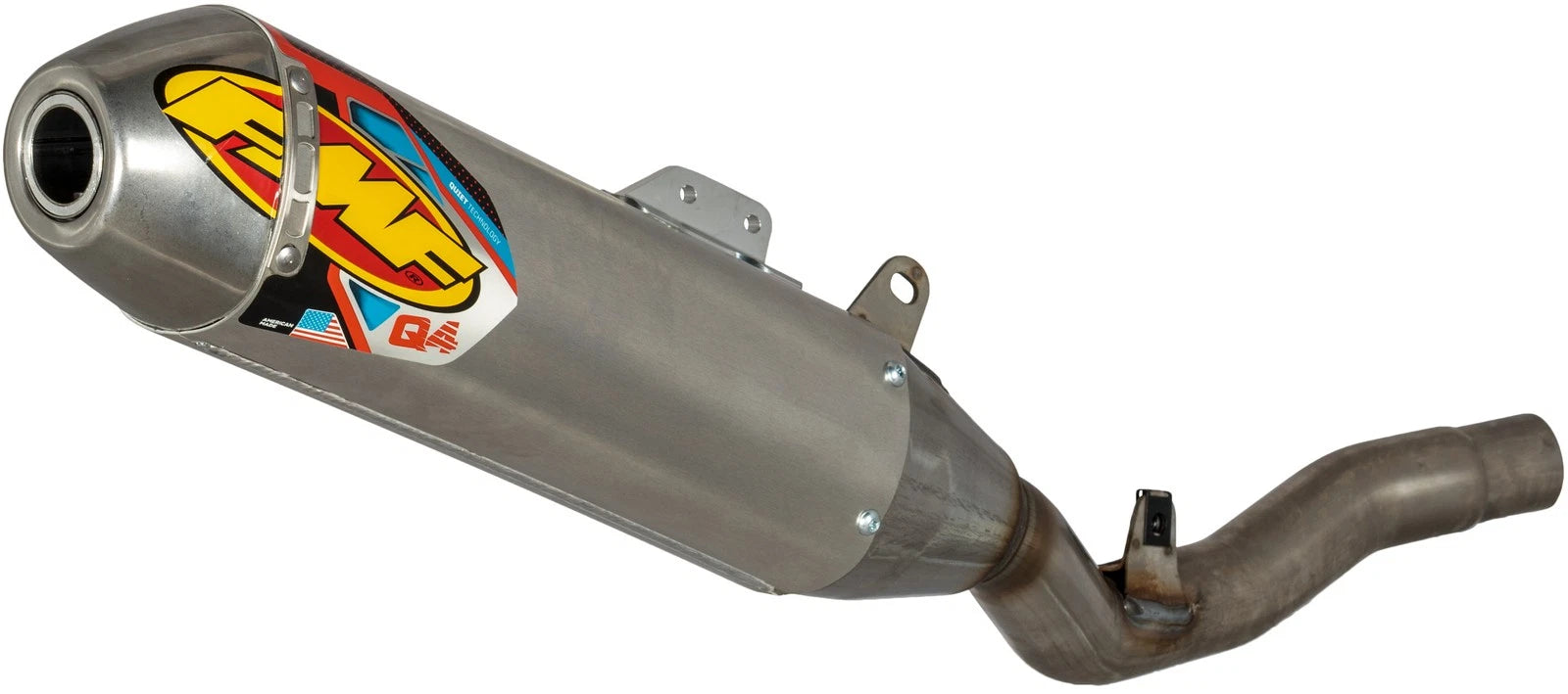FMF Q4 Hex Muffler for KTM 500 XCF-W & Husqvarna FE 450 (2020–2022)
