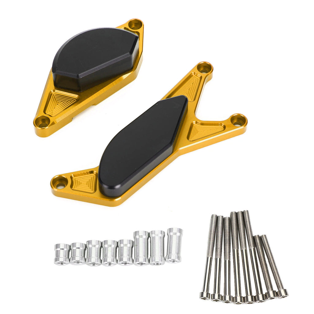 Engine Stator Slider Crash Pad Guard for Suzuki GSR400 GSR600 (2006–2011) Gold T9