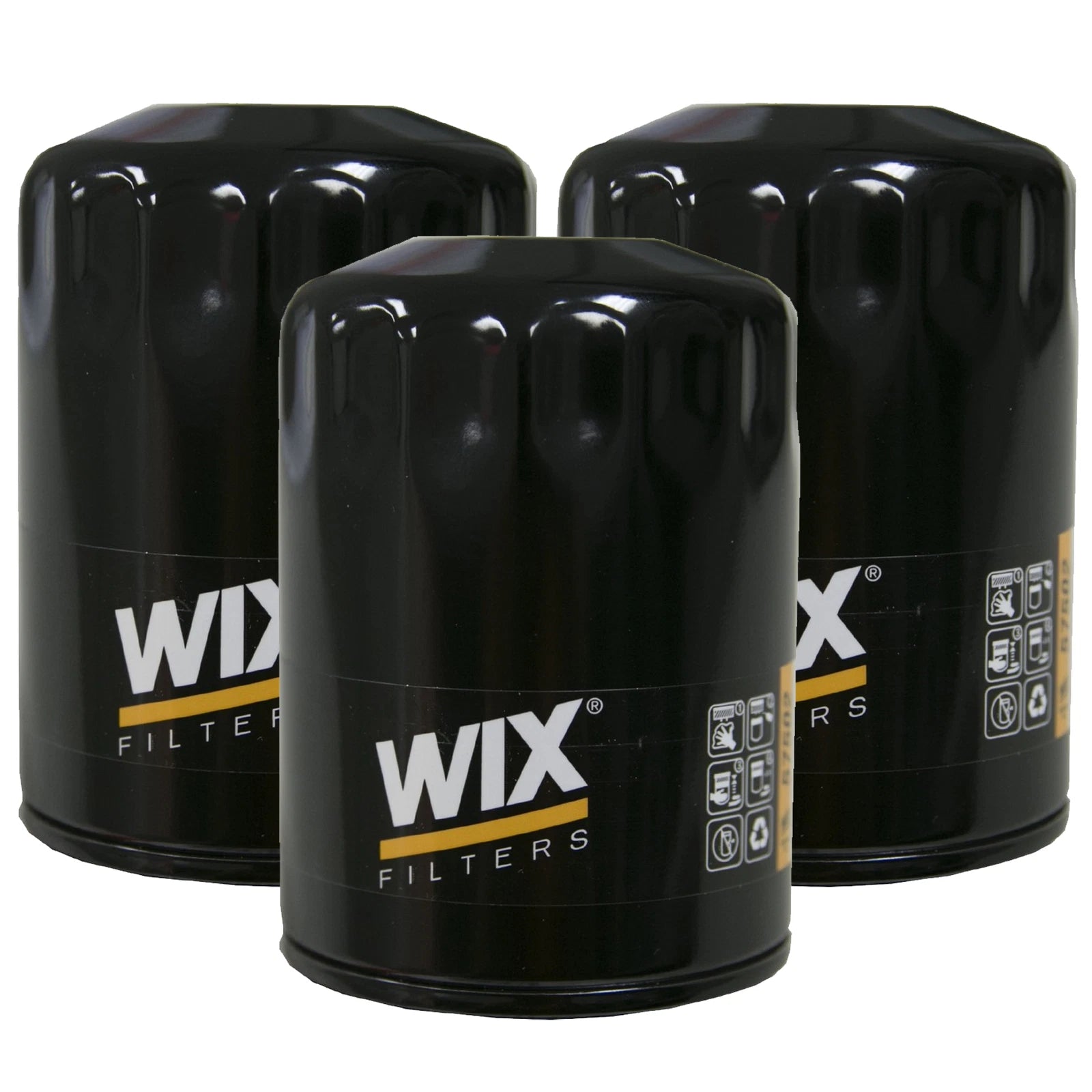 Set of 3 Engine Oil Filters for Ford Lincoln Mazda Mercury (DOHC FI)