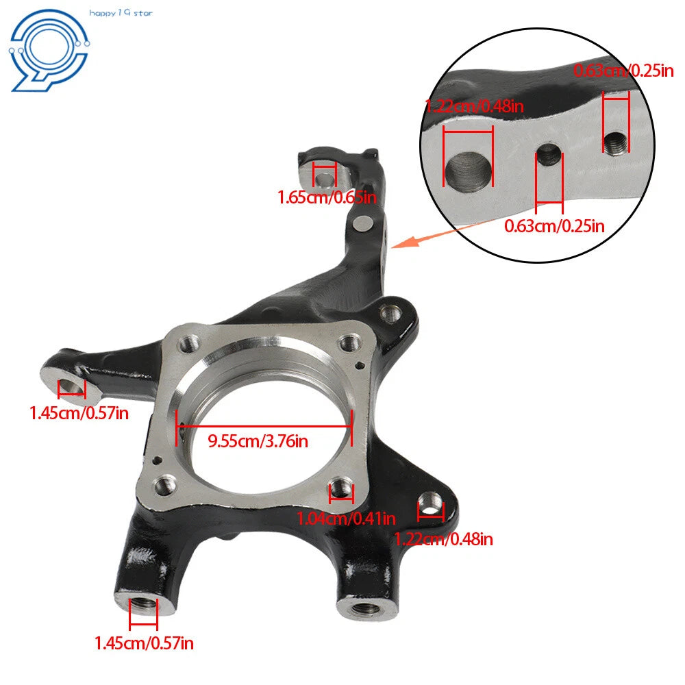 Front Left Steering Knuckle for Toyota 4Runner, Lexus GX460 (2015-2019)