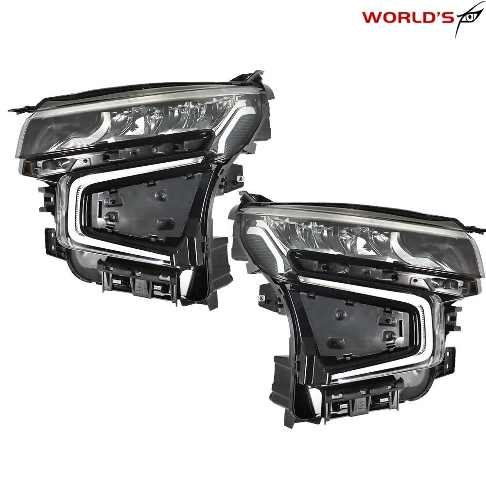 Set of 2 Full LED Headlights for Chevy Tahoe/Suburban (2021–2023)