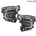 Set of 2 Full LED Headlights for Chevy Tahoe/Suburban (2021–2023)