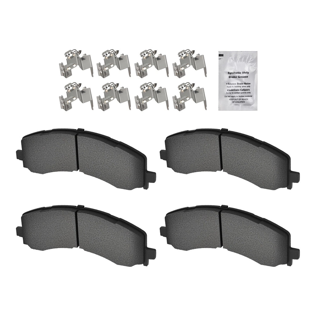 Front Brake Pads Set for Ford F-150 Lightning/Lincoln Navigator (2022–2024) D2382