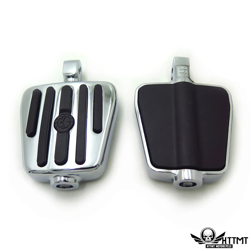 Skull Footpegs for Yamaha V-Star 1000, 650, Royal Star, V-Max, Virago, Stryker