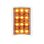 LED Front Turn Signal Parking Light Pair w Flasher for 1940 Ford Passenger Car