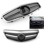 Front Upper Bumper Mesh Grille for Mercedes E-Class W212 S212 (2010-2013)