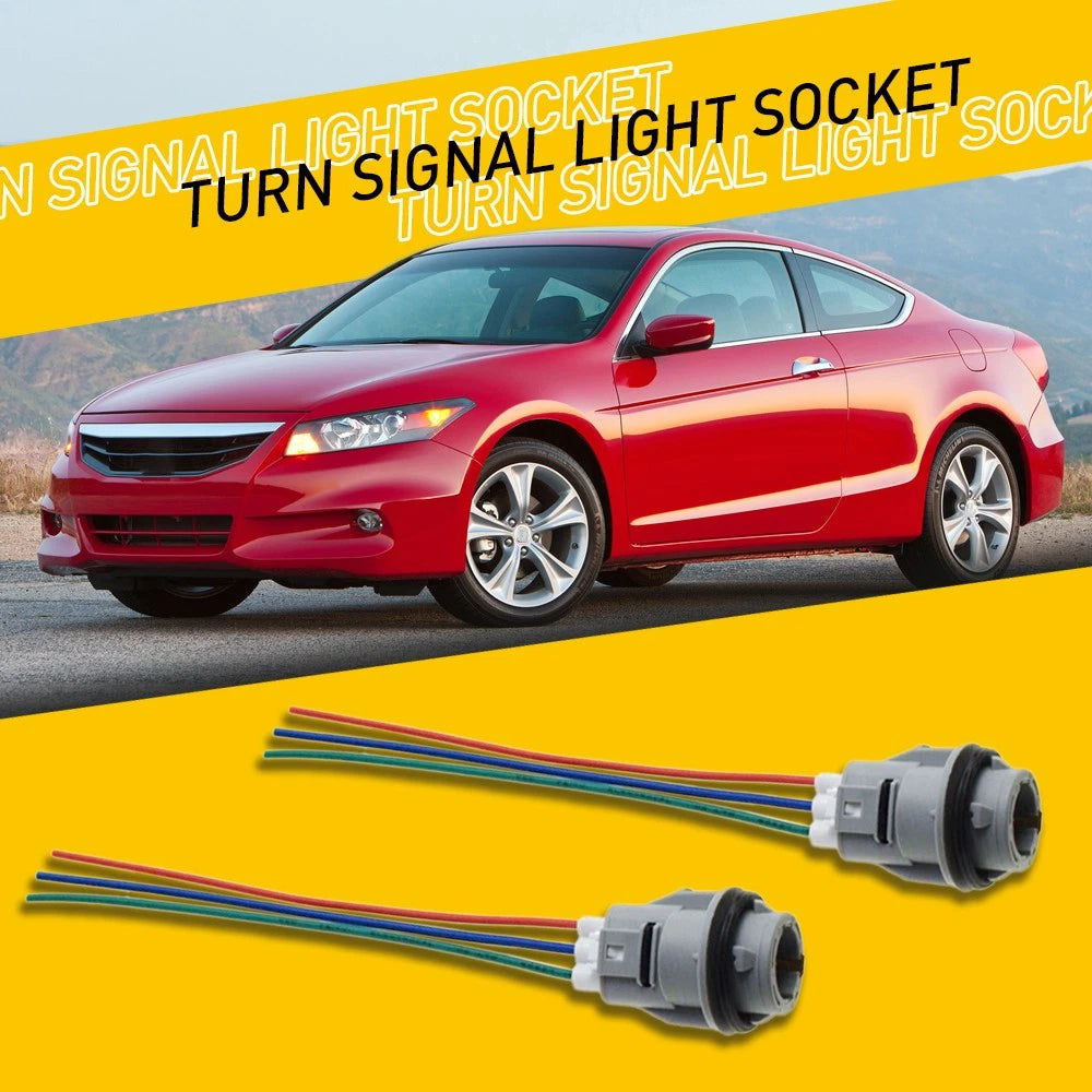 Turn Signal Light Connector Socket Wire Harness for Civic 1993–2000