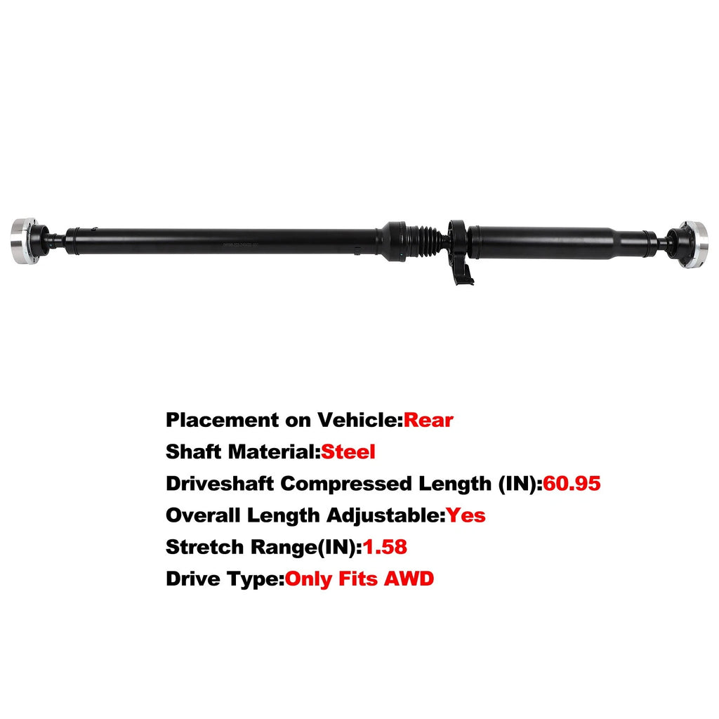 Drive Shaft for Chrysler 300 (2015–2019) AWD 68212031AD 68261528AA 68261528AB