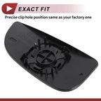 Right Passenger Side Lower Mirror Glass Replacement for Dodge