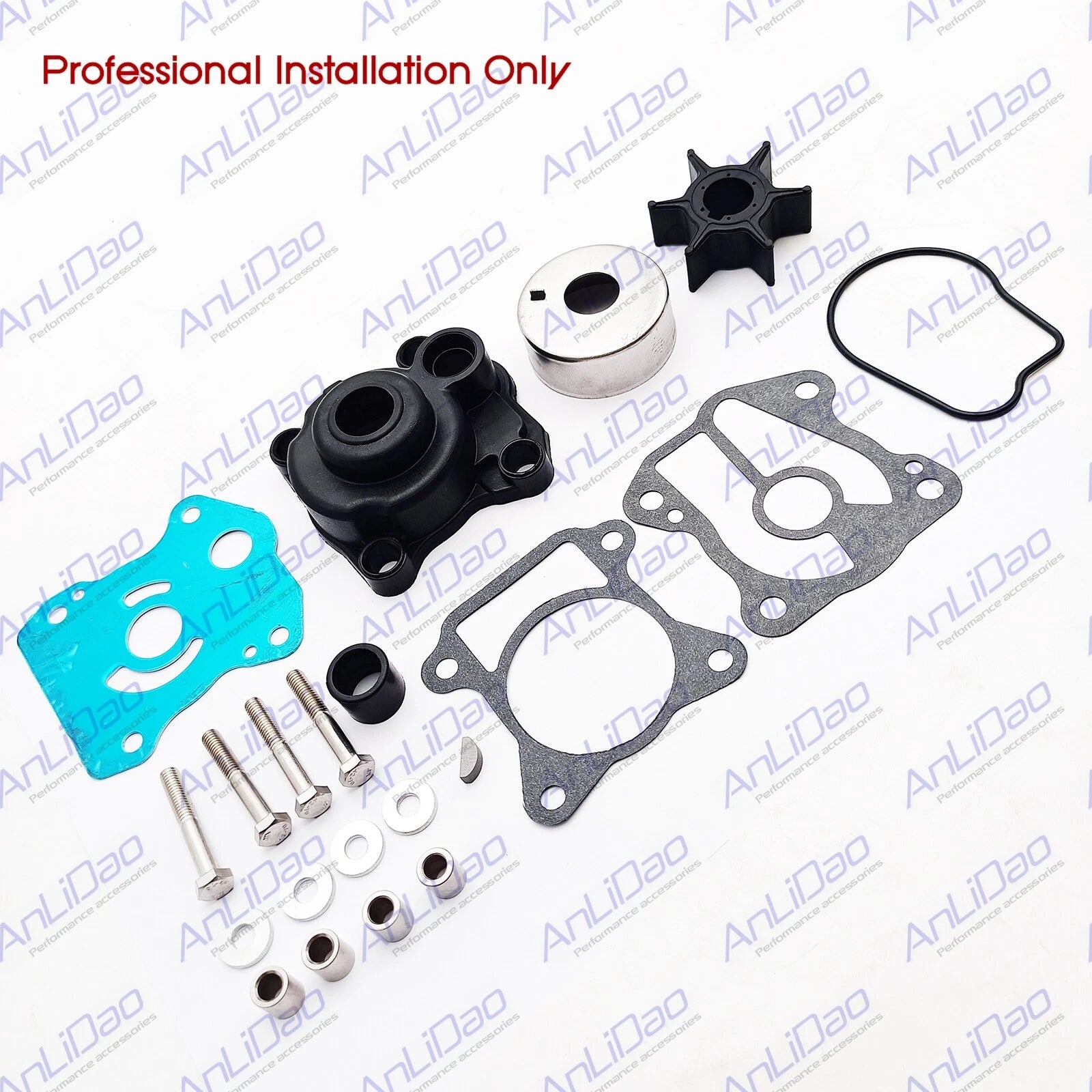 Water Pump Rebuild Kit for Honda BF25 BF30 (Complete) 06193-ZV7-010 06193-ZV7-020