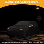 Waterproof Car Cover for Toyota 4Runner (190T-PU, Black)