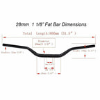 1 1/8" Handlebar Fat Bar for KTM CRF RMZ KXF YZ85 YZ125 YZ250 YZ250F YZ450F
