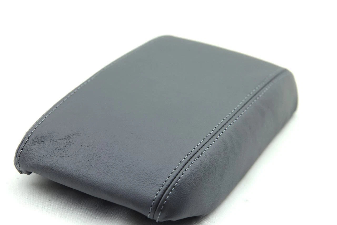 Center Console Lid Armrest Cover for Toyota Camry (1997–2001) Gray PVC Leather
