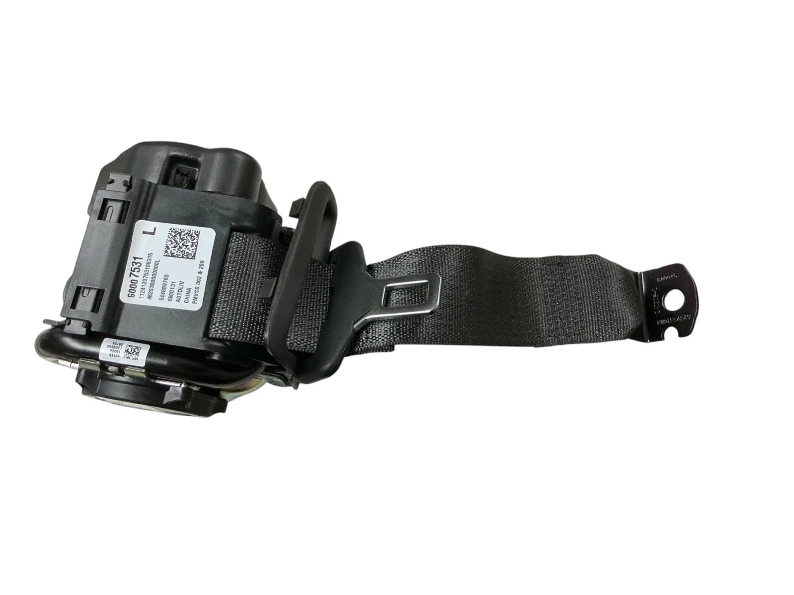 Rear Left Side Seat Belt for Chevy Trailblazer (2024–2026) 60007531, Black