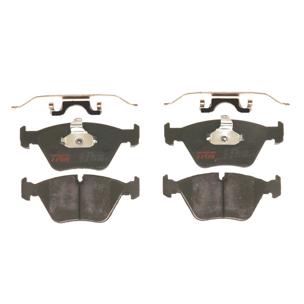Set of 4 Disc Brake Pads for BMW 528i (1999–2000)