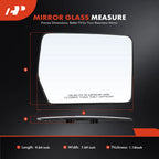 2X Heated Power Mirror Glass for Ford F-150 (2004–2010)