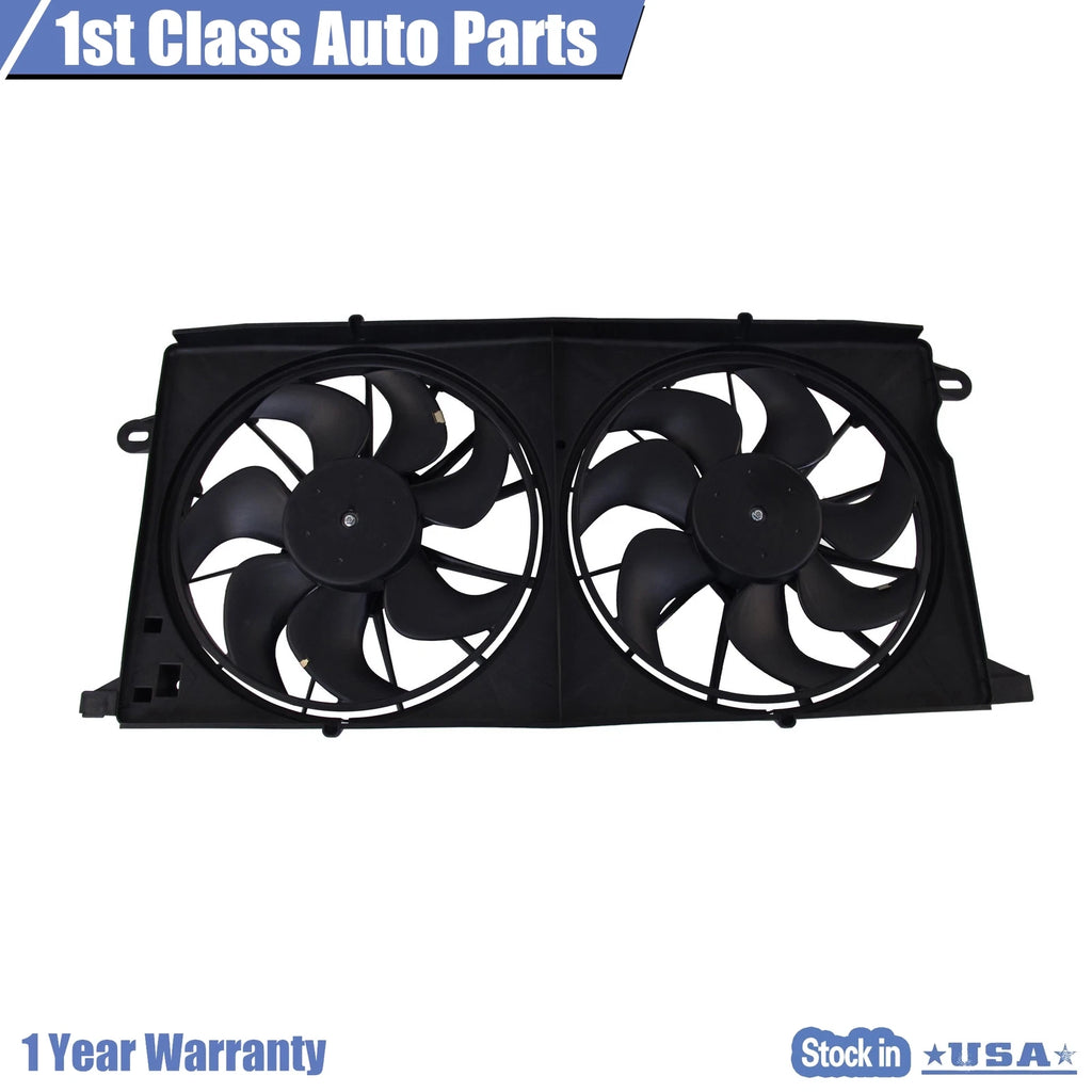A/C Condenser Dual Cooling Fan Assembly for Buick Park Avenue (1997–2005)