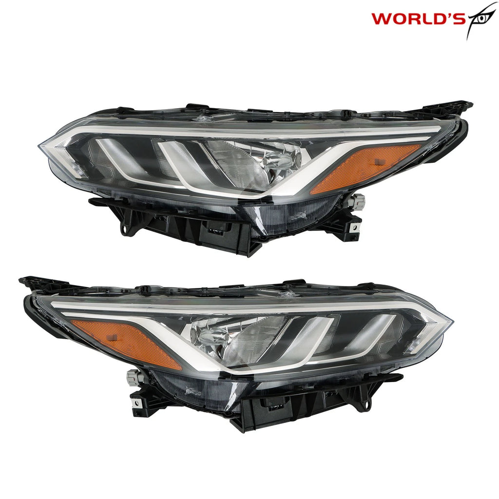 Set of 2 Halogen Headlights for Nissan Sentra (2020–2022)