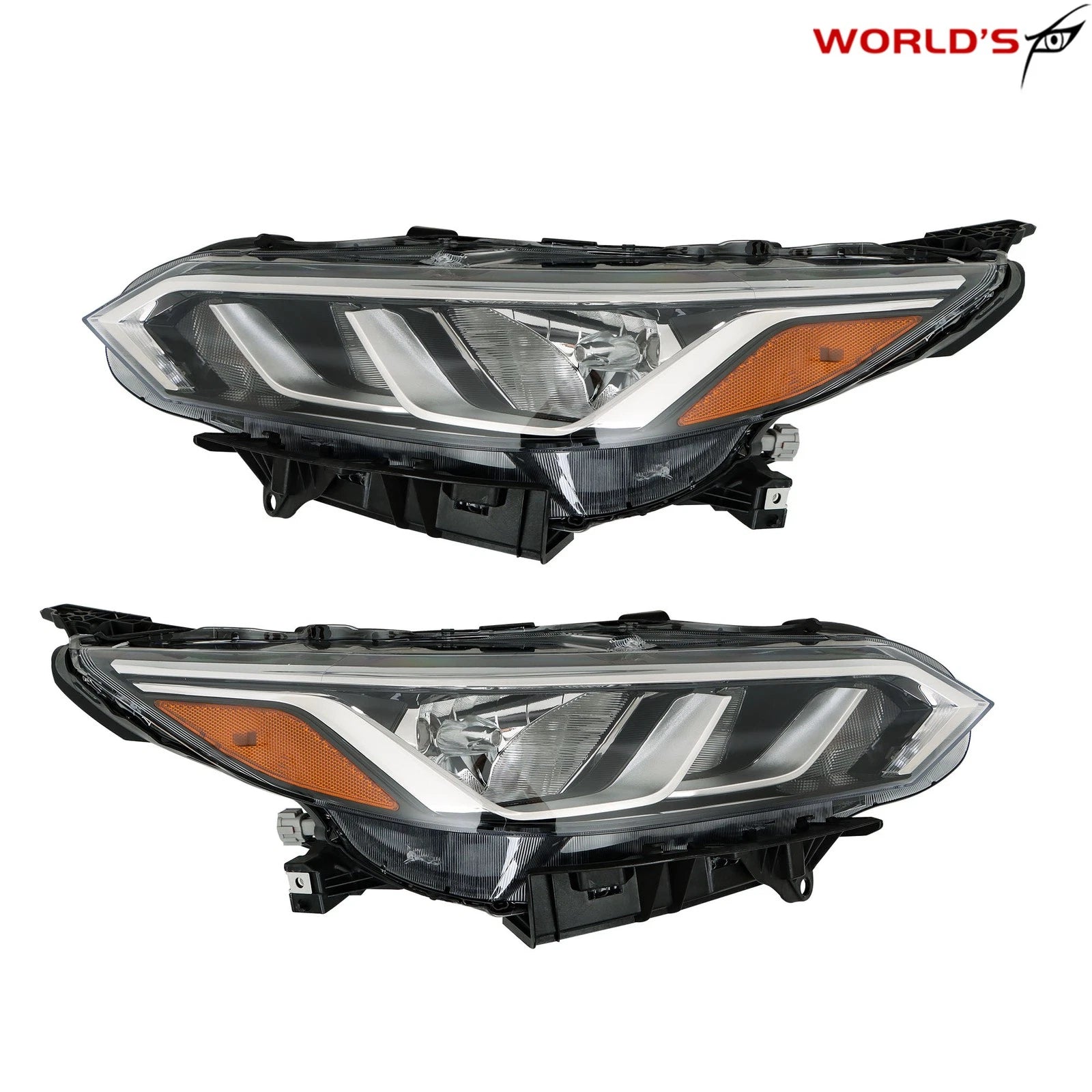 Set of 2 Halogen Headlights for Nissan Sentra (2020–2022)