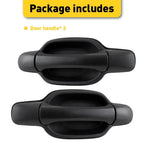 2X Rear Outside Door Handles for GMC Canyon Chevrolet Colorado (2004–2020)