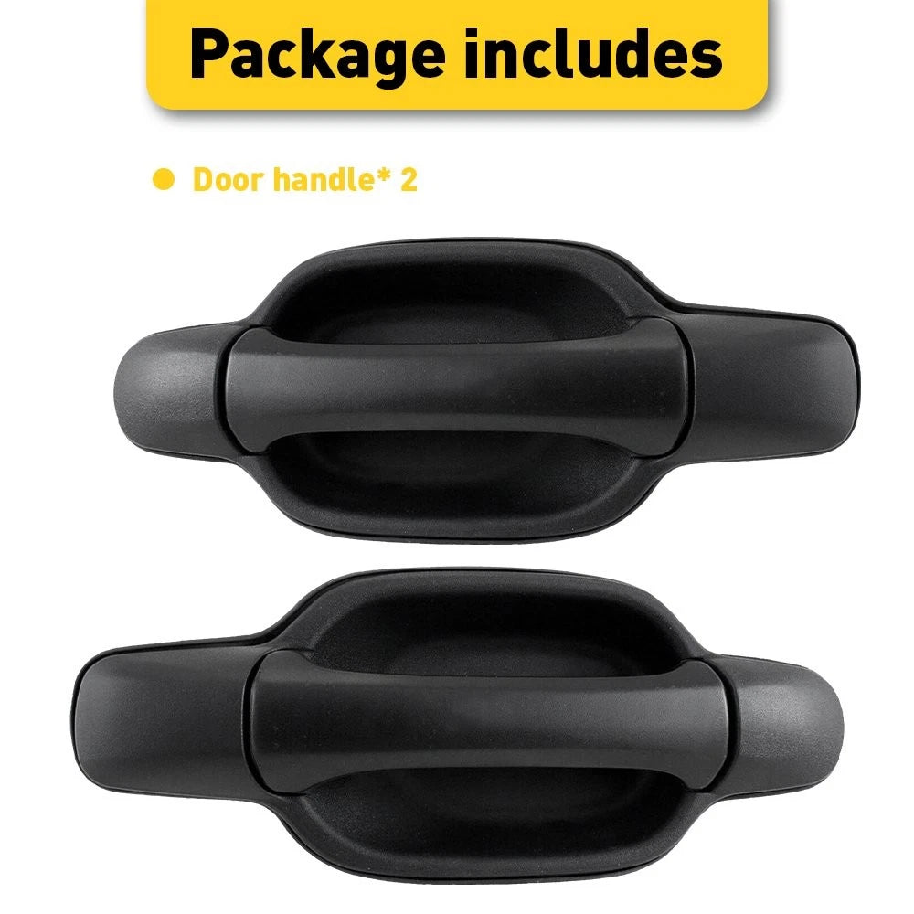 2X Rear Outside Door Handles for GMC Canyon Chevrolet Colorado (2004–2020)