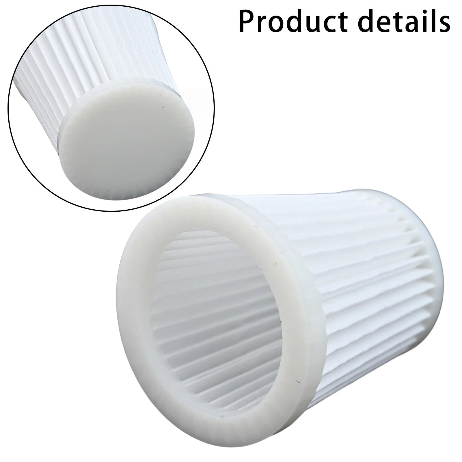 Set of 3 Reusable Washable Filters for Vacuum Cleaner 1619PA5188 (49.5mm, 50.8mm)