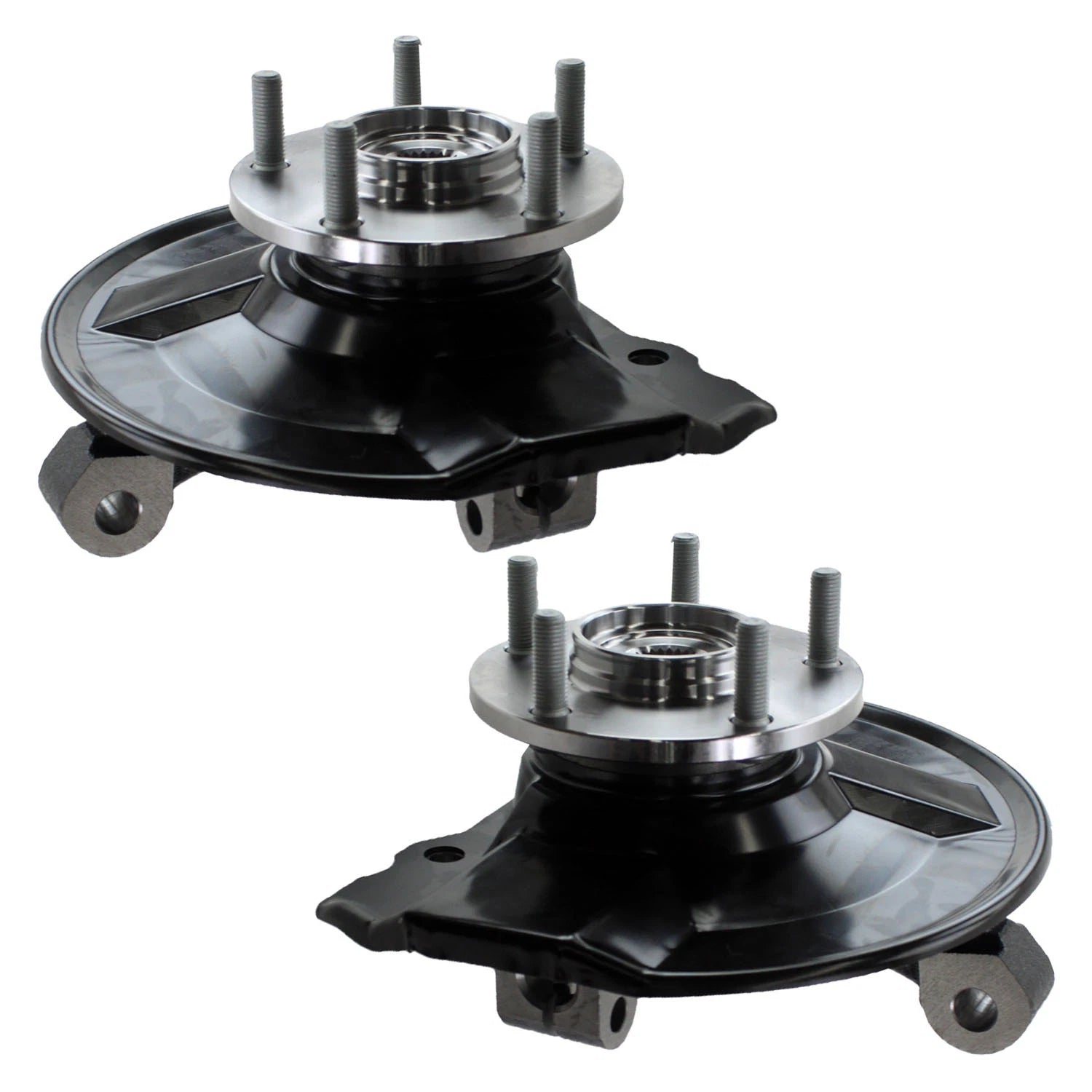 2pc Front Steering Knuckle Set for Dodge Caliber, Jeep Compass (2007–2017)