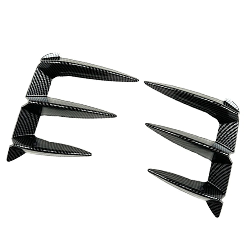 Rear Bumper Spoiler Vent Trim Cover for BMW X3 G01 LCI M-Sport (2022–2023) Carbon