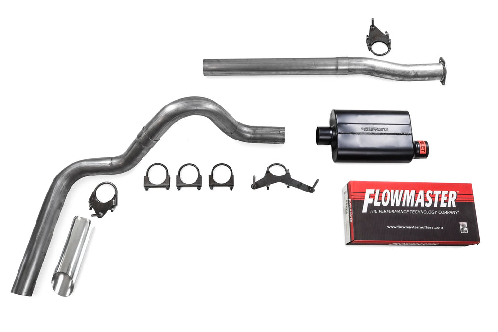 3" Single Exhaust Kit for Toyota Tacoma (2016–2023) - Flowmaster Super 44 Slash T
