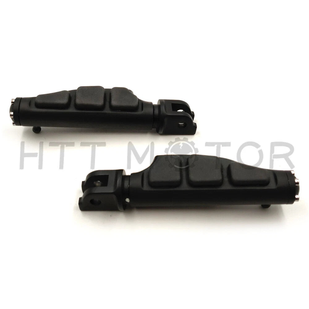 Black Flat Wing Footpegs Footrest for Harley Breakout FXBR FXBRS (2018–2019)
