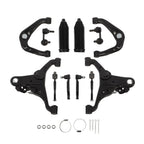 Set of 2 Front Upper Lower Control Arm Tie Rod End for Nissan Frontier Xterra (2005–2018)