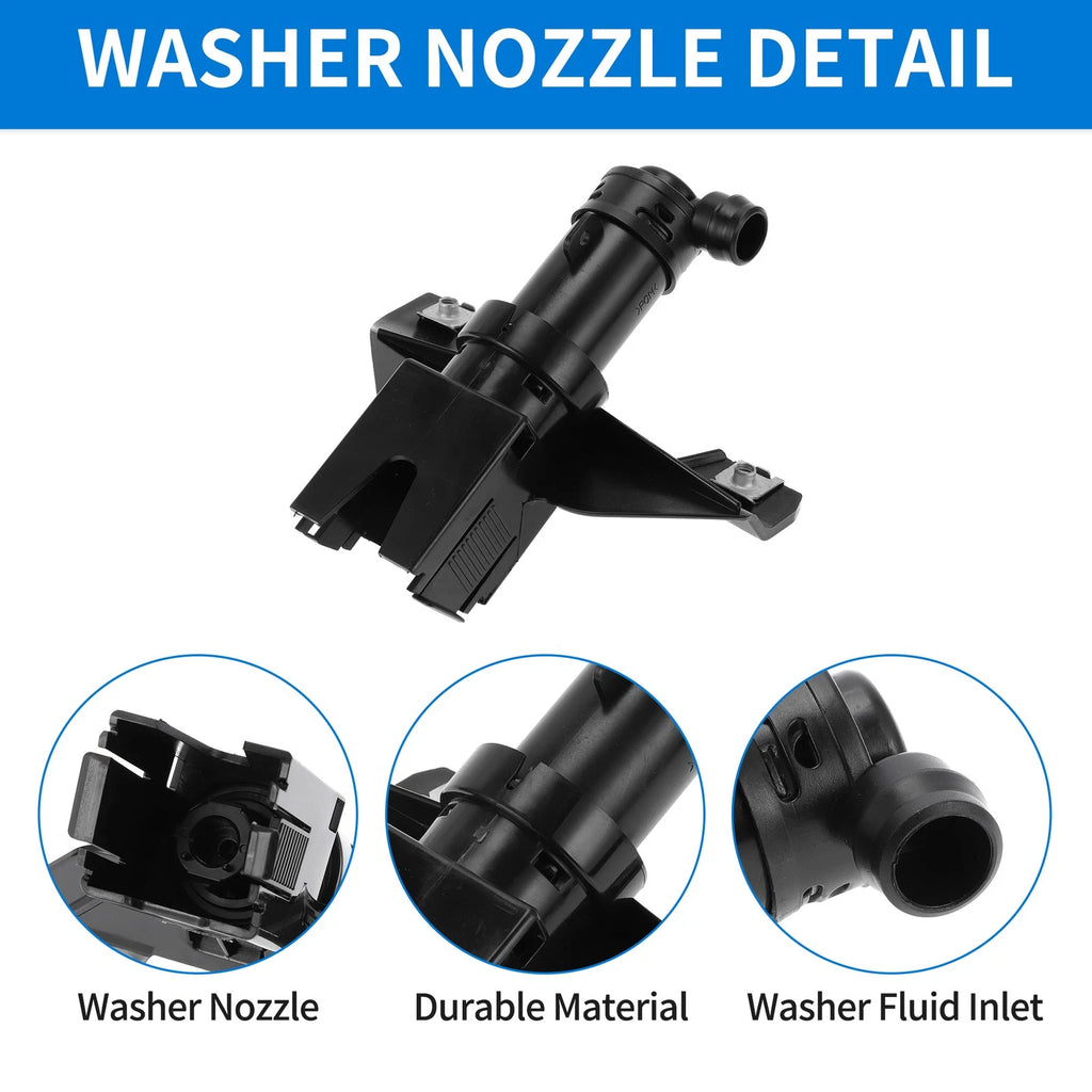 Front Passenger Side Headlight Washer Nozzle for Lexus RX330 RX350 (2004–2006) No. 8520748011